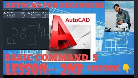Basic Autocad Commands line,polyline,rec,circle, join, Part 2 for Beginners.AUTOCAD 2021 TUTORIAL