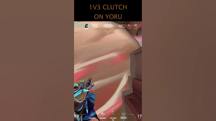 Yoru 1v3 clutch  #valorant #valorantclutchmoments #valorantclips #gaming