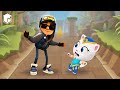 Who is the Best? Кто круче? Talking Angela or Jake? Subway Surfers vs Talking Tom Gold Run