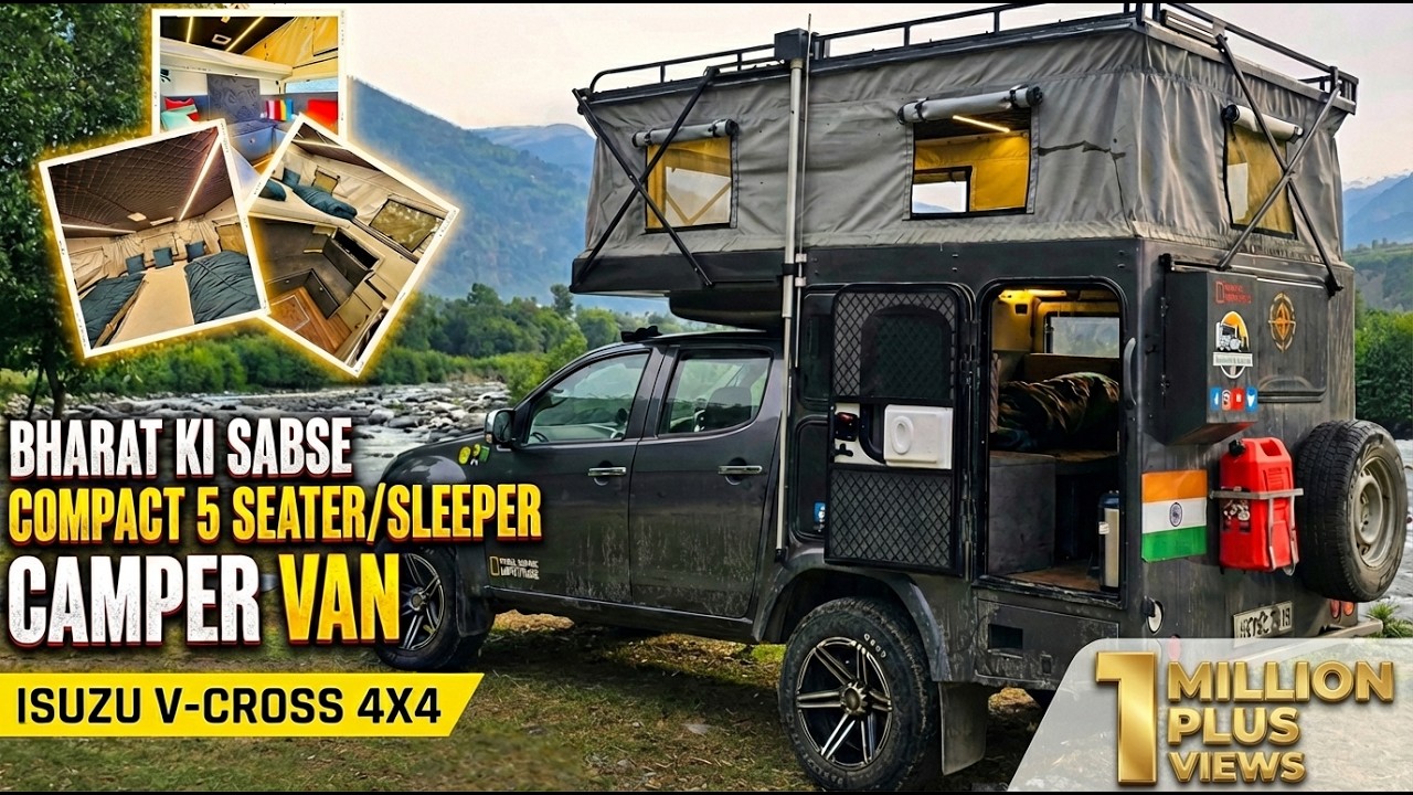 Isuzu V-Cross 4×4 Camper truck Campervan Caravan Motorhome- Home on ...