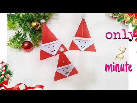 #shorts/paper santa claus