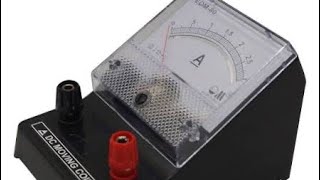 Dc moving coil ampere meter/o-500mA(5A)