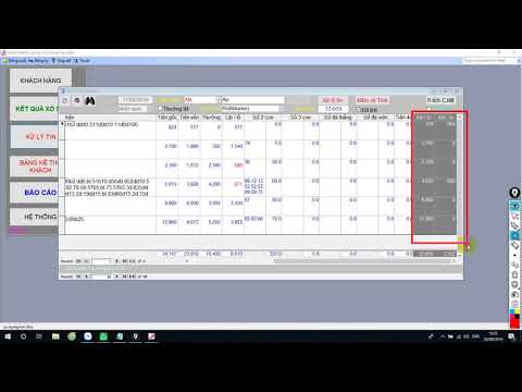 Video Phần mềm tính tiền số đề - youtube