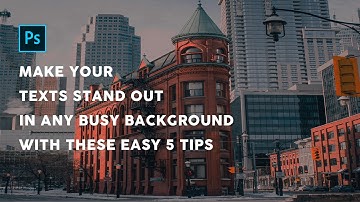 Easiest Techniques To Make Texts Standout In Any Busy Background in 2021