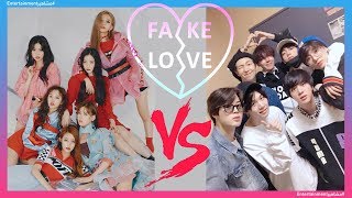 BTS vs. (G)I-DLE - FAKE LOVE 💗