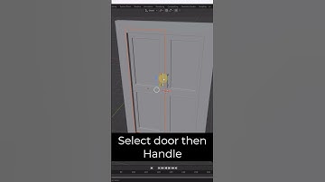 Creating Door Opening and Closing Animation in Blender | Step-by-Step Tutorial