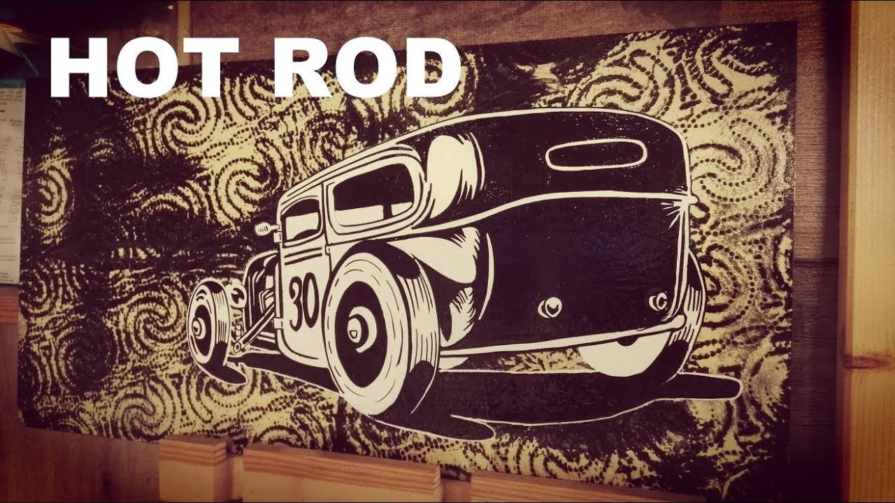 Wie malst du einen Hot Rod | Hot Rod Pinstriping