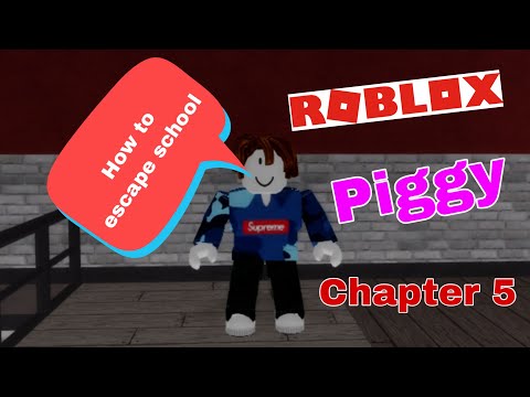 How To Escape School Chapter 5 Roblox Piggy Youtube - roblox piggy chapter 5 school tutorial how to escape 1234 all ending bunny flamingo all key location youtube