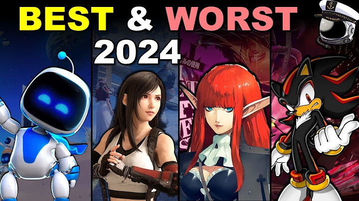 The Best & Worst Games of 2024 (That I Played)