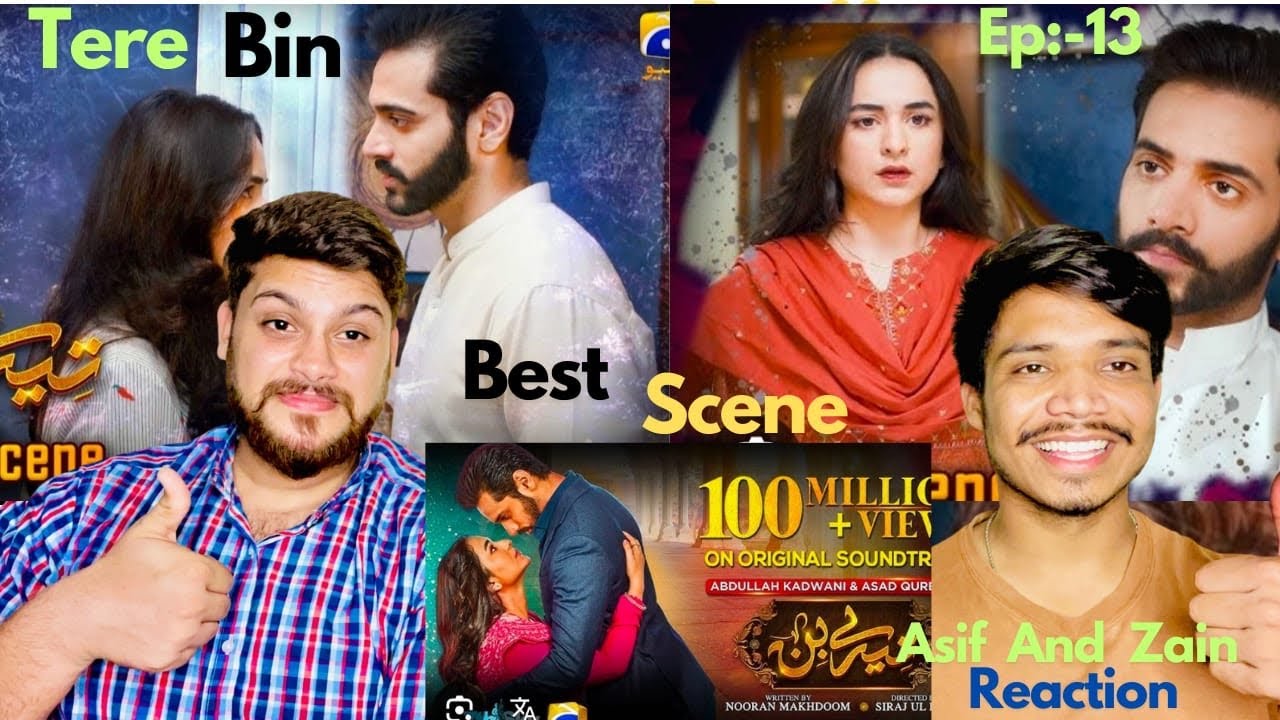 Zaim Raja 🇮🇳Indian React On Tere Bin Epsiode 13 Best Scene | Wahaj Ali | Yumna ...