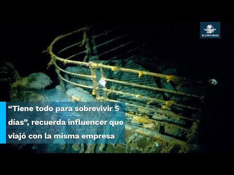 Se pierde submarino que transportaba turistas para conocer los restos del Titanic