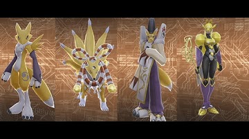 Digimon Evolution! Renamon Digivolve to Sakuyamon Superior Mode.