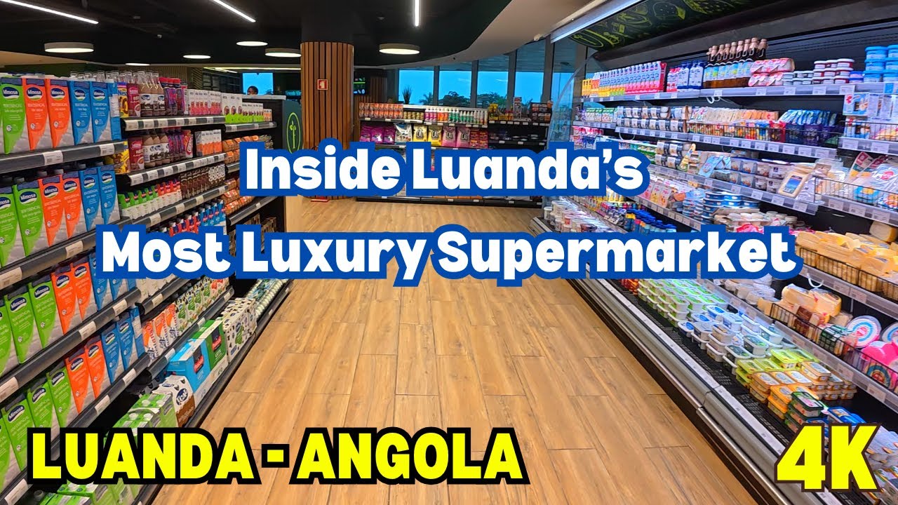Luxury Grocery Shopping in Angola | Luanda Supermarket Tour #luanda #angola #africa #supermarket