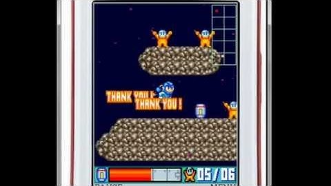 Mega Man Space Rescue gameplay demonstration