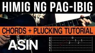 Himig ng Pag-ibig Asin Guitar Plucking Tutorial (WITH TAB) chords