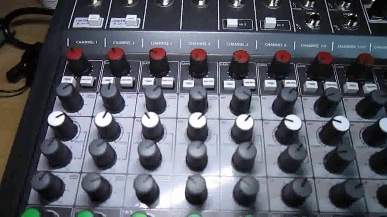 Soundcraft 12 MTK YouTube