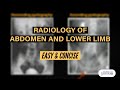 Radiological Anatomy of Abdomen and Lower Limb | Easy and Concise | Exam Oriented