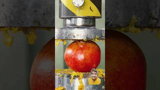 Hydraulic press turns candy into worms😍 #satiafying #asmr #hydraulicpress #candy