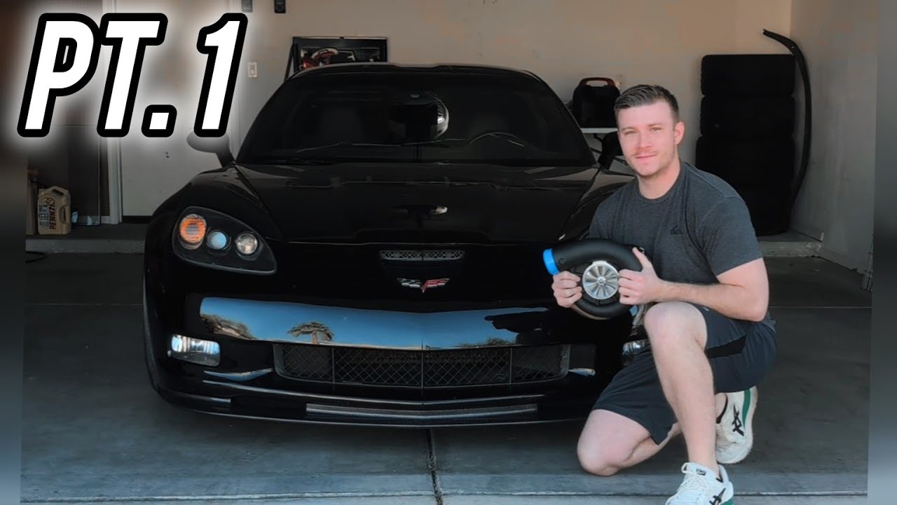 C6 Corvette Supercharger Install Pt. 1 (ECS Supercharger Kit)