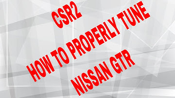 CSR 2 Nissan GTR tune