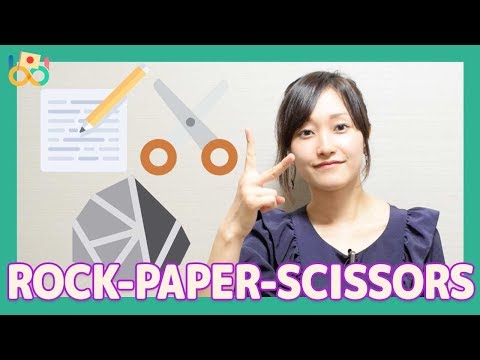 Rock, Paper, Scissors(じゃんけん), Japanese Custom #4