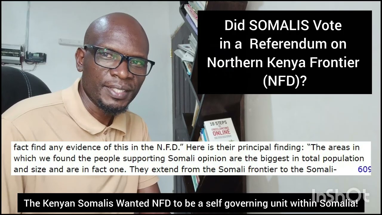 Did SOMALIS Vote in a  Referendum on Northern Kenya Frontier (NFD)?