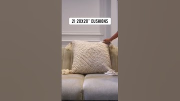 How to style your couch like a professional! #stylelikeapro#stylingtips#homedecor#homeideas#cushion