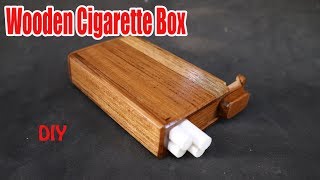 How to make Wooden Cigarette Box.