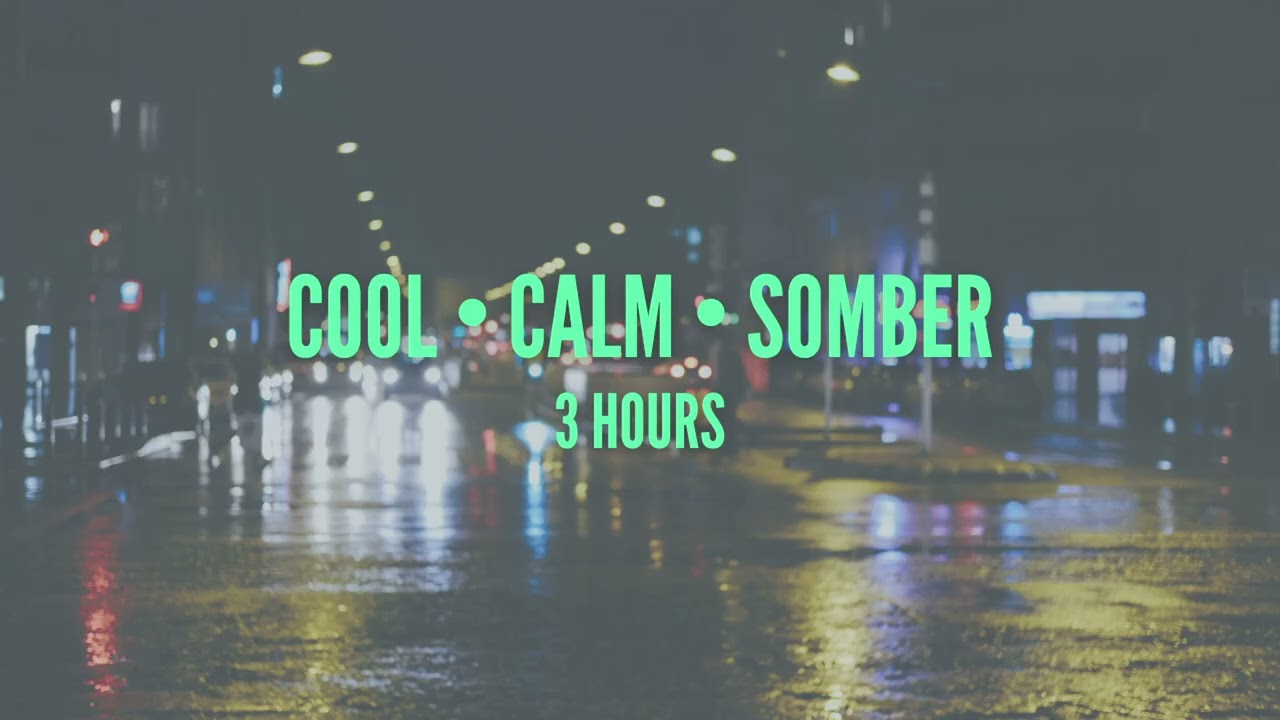 Rainy Night Study Music - Piano & Strings - 3 Hours | Deep Focus & Calm