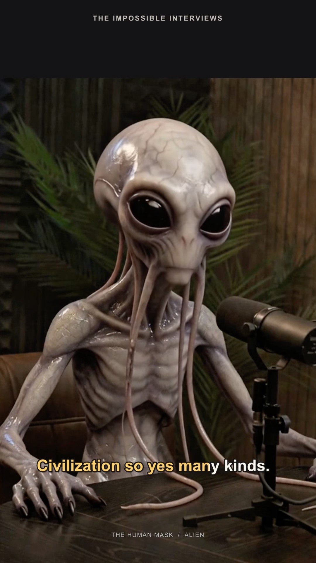 What would it look like to interview an Alien? 👽🤯 Interview out