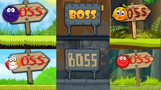 Red Ball 4 vs Ball Friend Volume 123 Bosees vs Berry vs Orange vs Tomato