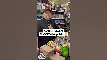 Autistic Savant SHOCKS The Public Autism Autismawareness Autismfamily Autistic Autismchild 