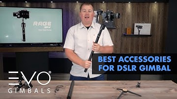 The Most Popular Accessories for Your Gimbal | EVO Rage Gen2 & Rage-S Camera Stabilizers