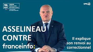 François Asselineau explique son renvoi au correctionnel