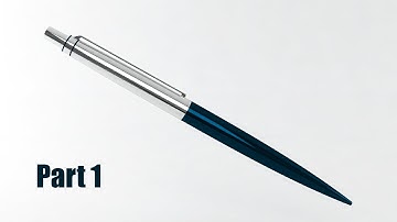 Create PEN in 3ds max | Part 1 | Tutorial | Technical Classes