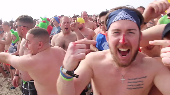 Seaside Heights Polar Bear Plunge 2017 — Everything in 4 minutes