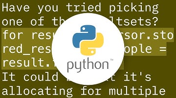 Cannot return results from stored procedure using Python cursor