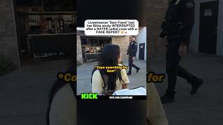FAKE Report Interrupts Sam Frank's Livestream 😳🚨