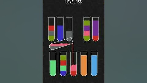 Water Sort Puzzle Level 136 | Level 136