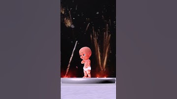 Baby New Year Created in Character Creator and Animated in iClone 8