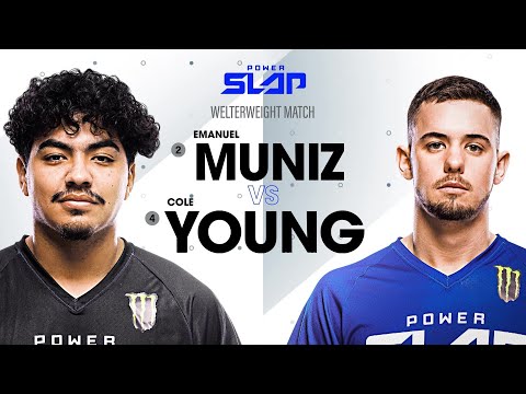 Emanuel Muniz vs Cole Young  Power Slap 4, August 9 on Rumble