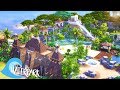 WAVE WATER PARK 🌊🌴 The Sims 4 | Speed Build
