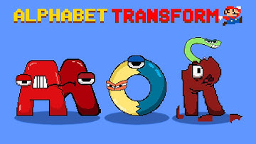 Alphabet Lore (A - Z...) But Something is WEIRD #3 - ALL Alphabet Lore Meme | GM Animation