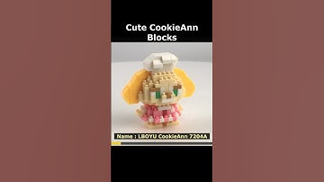 CookieAnn 7204A Mini Blocks Preview #lego #brick #miniblock #nanoblock