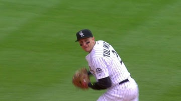 ARI@COL: Tulo makes a nice jump throw at short