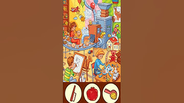 Can You Find All The 3 Hidden Objects? - QUIZ? #shorts #trending #short