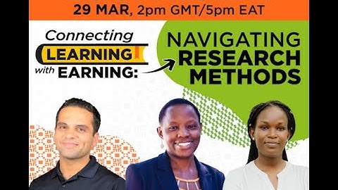 Navigating Research Methods with Dr. Louis Yako and Dr. Pauline Wambua