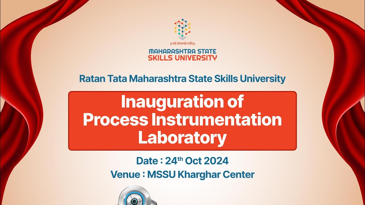 Ratan Lab Inauguration of Process Instrumentation Lab | Ratan Tata MSSU Kharghar ...
