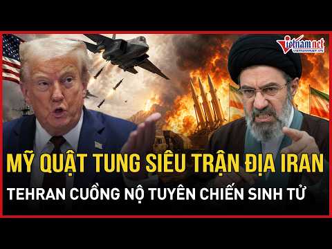 Trump Issues Emergency Order, U.S. Unleashes Firestorm on Iran's Super-Stronghold, Tehran Vows Li...