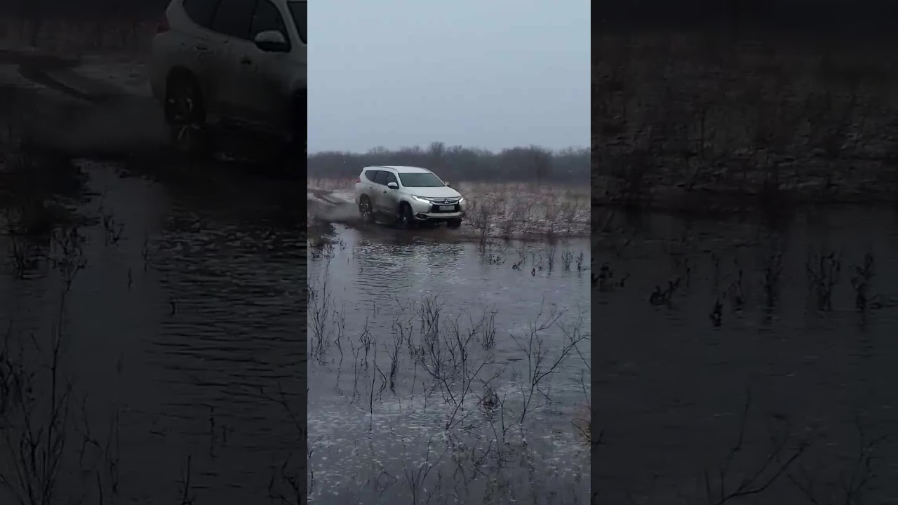 Паджеро в грязи